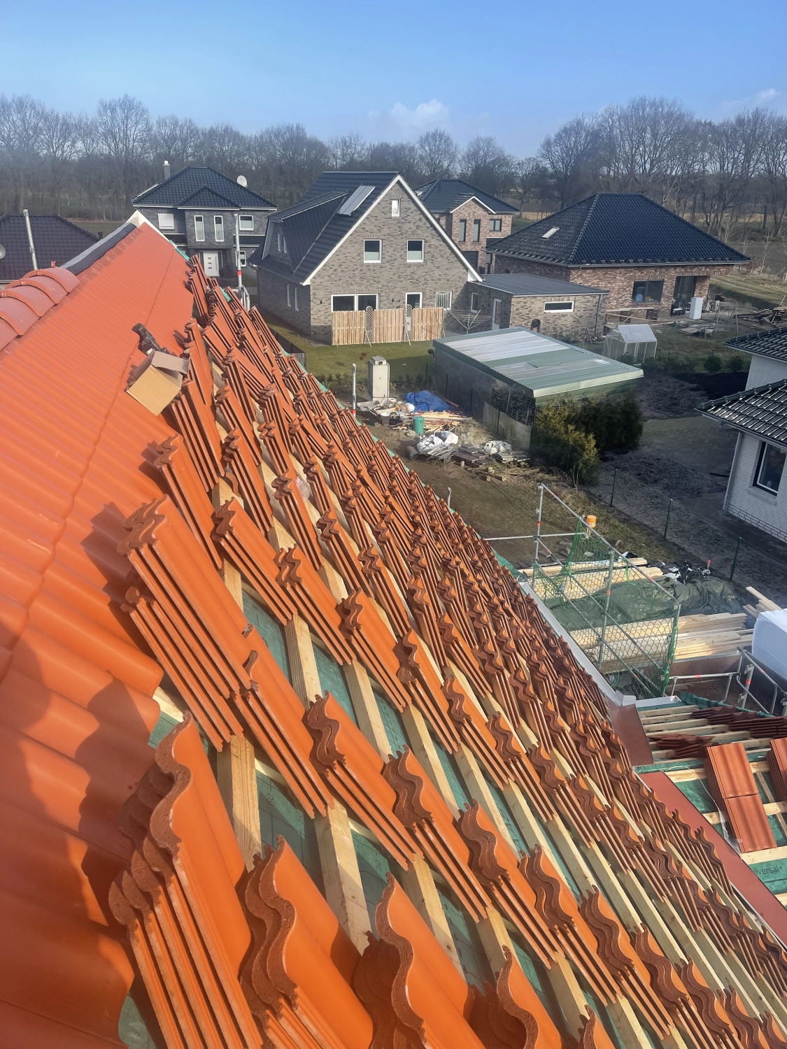 Eggelmann-Bau, Dachkonstruktion
